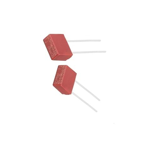 T2.5A 250V Kondansatör Tipi Plastik Sigorta