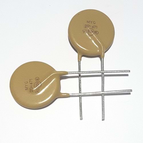 471K 20mm 300VAC Varistör