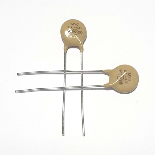 431K 5mm 275VAC Varistör