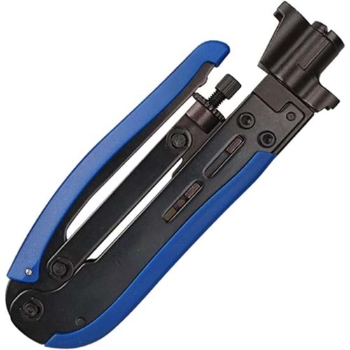 RG6/11 Press Sıkma Pensesi Mavi