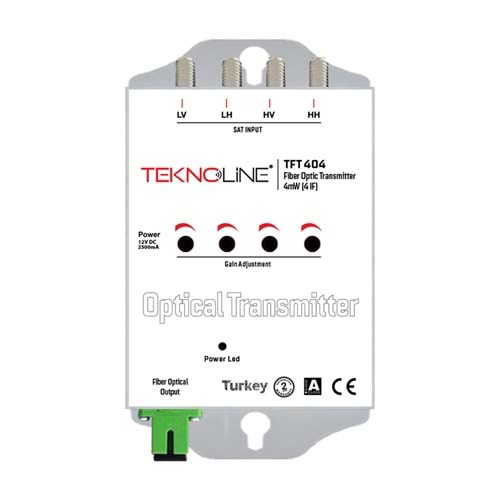 TFT 404 /TEK UYDU TEK KOR DUVAR TİPİ OPTİK TRANSMİTTER