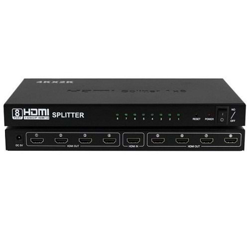 PM-14218 1/8 HDMI Splitter
