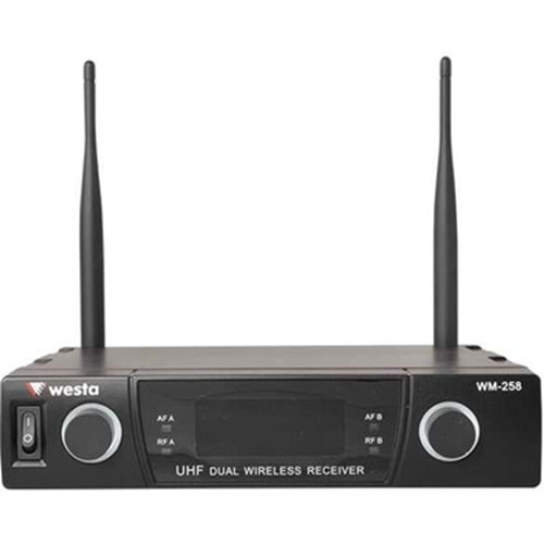 WM-258 WESTA 2 CH UHF Receiver