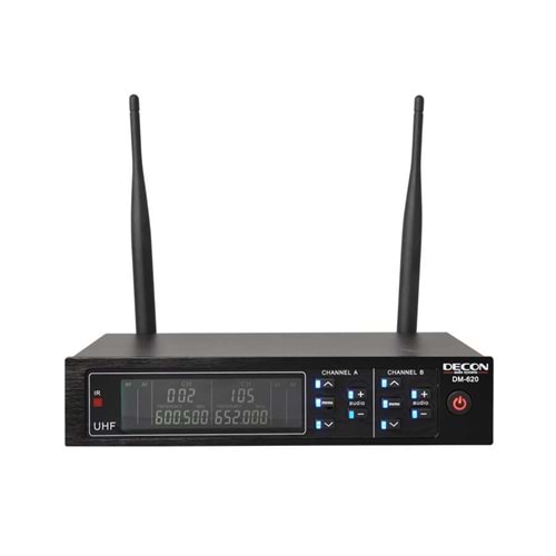 DM-620 DECON 2 CH UHF Receiver