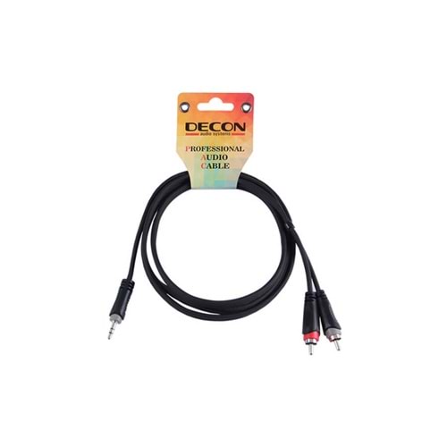 DC-150L5 Ses Kablosu 3.5S/2*RCA M,5M
