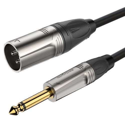 RX-K13101 XLR Erkek - 6.3mm 1mt Kablo
