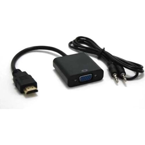 TKD-333 HDMI To VGA + 3.5 Stereo Kablo