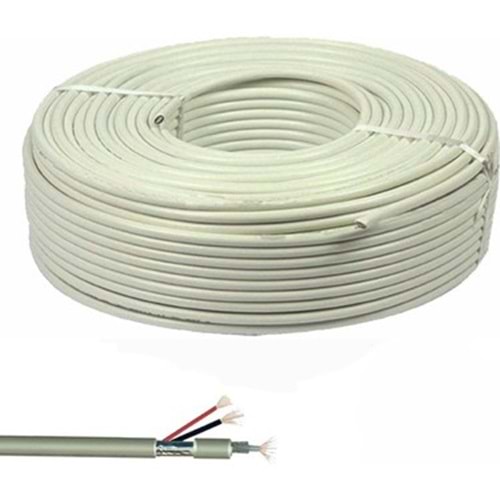 2+1 2x0.22 CCTV Kamera Kablosu