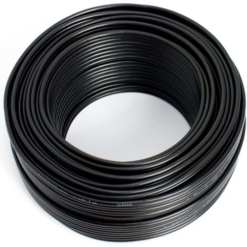 I-701B 2x1.50mm Hoparlör Kablosu Siyah