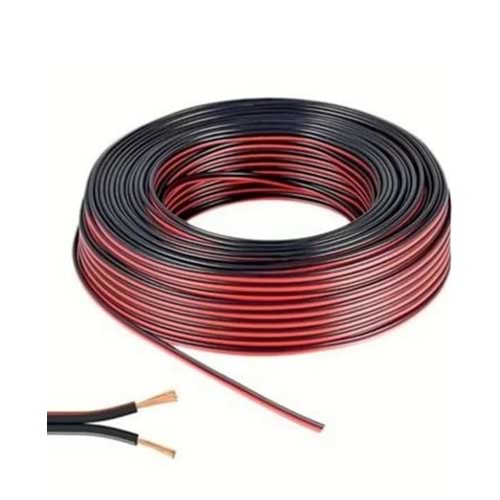 802 2x0.75mm CCA Kordon Hoparlör Kablosu