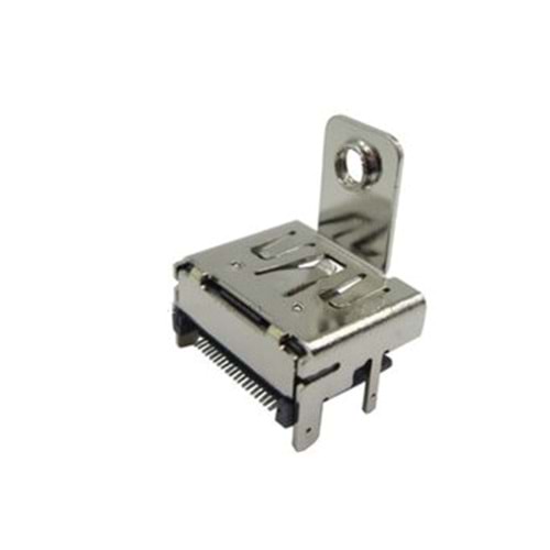 HDMI Soket Kulaklı Sabit 19P Yama Kilidi