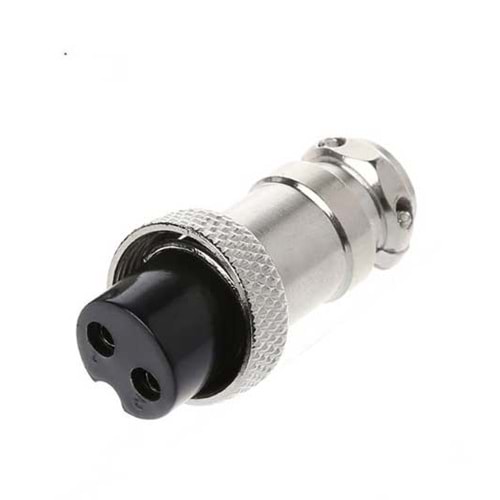 2 Pin Dişi Mike Konnektör