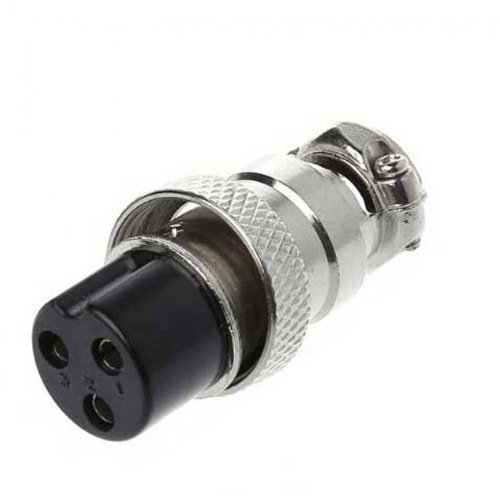 17232 3 Pin Dişi Mike Konnektör (Küçük)