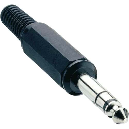 TG-J228 6.3mm Stereo Plastik Erkek Jack