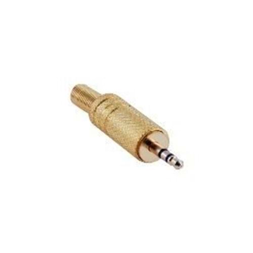 2.5mm Stereo Gold Erkek Jack