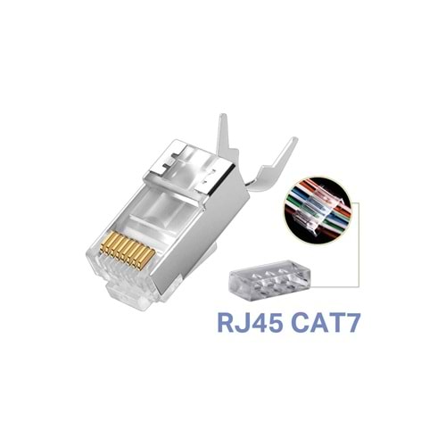 NTP 007 8P8C CAT7 FTP Plug 100 Adet