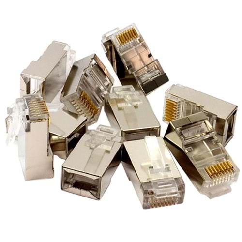 4426 Rj45 Cat6 Metal Plug 8p/8c 100 Adet