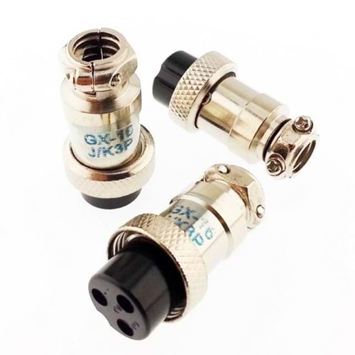 3 Pin Dişi Mike Konnektör