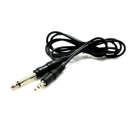 PM-18748 3.5mm Stereo Erkek- 6.3mm Mono Erkek 1.5mt Kablo