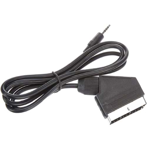 ETC21-T Scart To 3.5mm Stereo Kablo 1.2mt