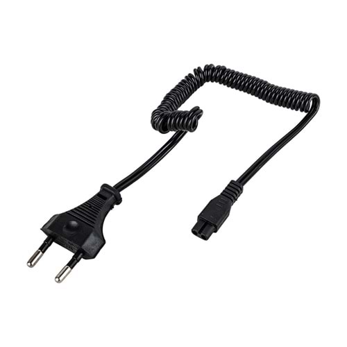 18901 220V Traş Makinesi-Işıldak Spiralli Power Kablosu