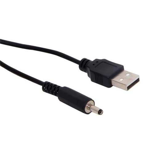 4872 3.5*1.35 Uç Adaptör USB to DC Çevirici Kablo