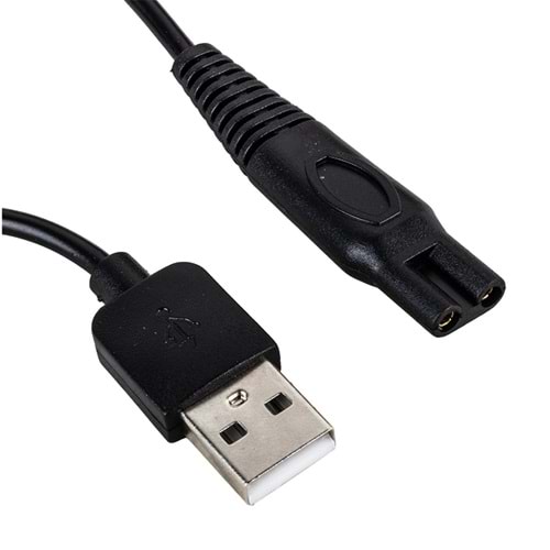 12457 Tıraş Makinesi Usb Şarj Kablosu 1mt