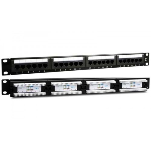ULS 24CAT6P 24 Port Cat6 Patch Panel