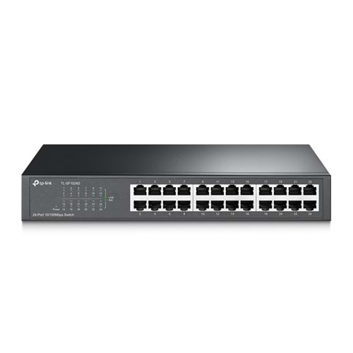 TL-SF1024D 24 Port 10/100Mbps Rockmount Metal Switch