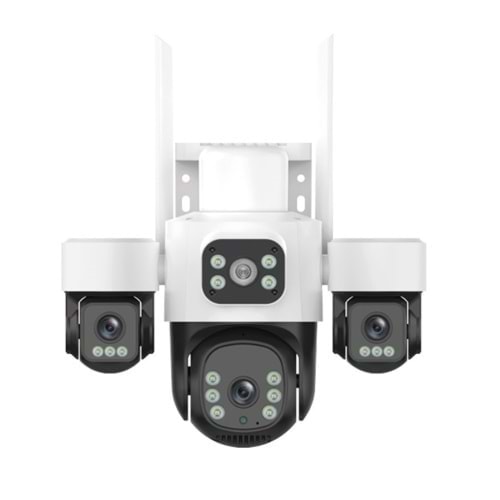 INOX-X113 3+3+3MP 3 LENSLİ WİFİ PTZ KAMERA