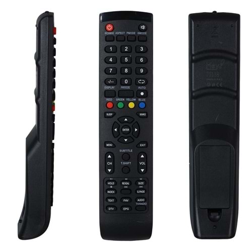 HRL0350 PROFİLO SANYO AWOX TV KUMANDASI