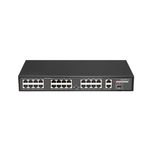 ODS-24P2U-300 24 PORT 10/100MB POEWİTH 2 UPLİNK GİGABİT SWİTCH