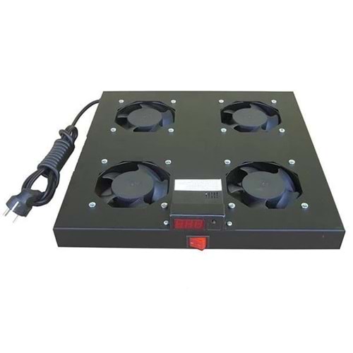 4'lü Fan Grubu Dijital Termostatlı Led Aydınlatma