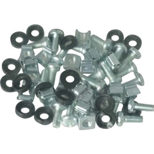 M6 Kafes Somun+Vida+Pul (25adet)