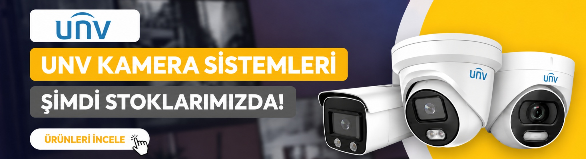 Hikvision güvenlik kamerası ve kayıt sistemi ürünleri