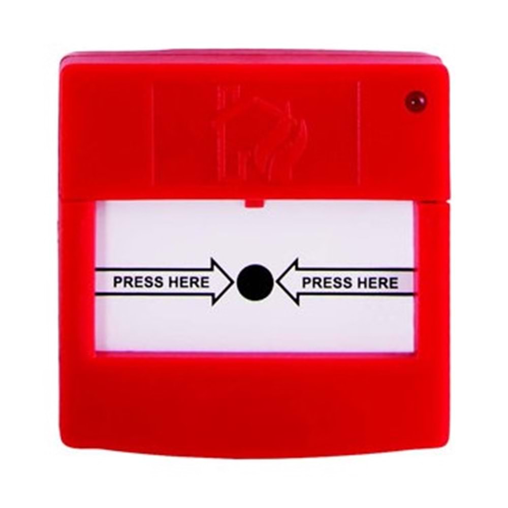 CK-312 Resetlenebilir Konvansiyonel Yangın İhbar Butonu