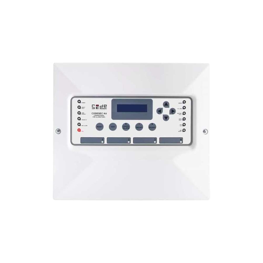 K8 8 Bölgeli Konvansiyonel Yangın İhbar Paneli