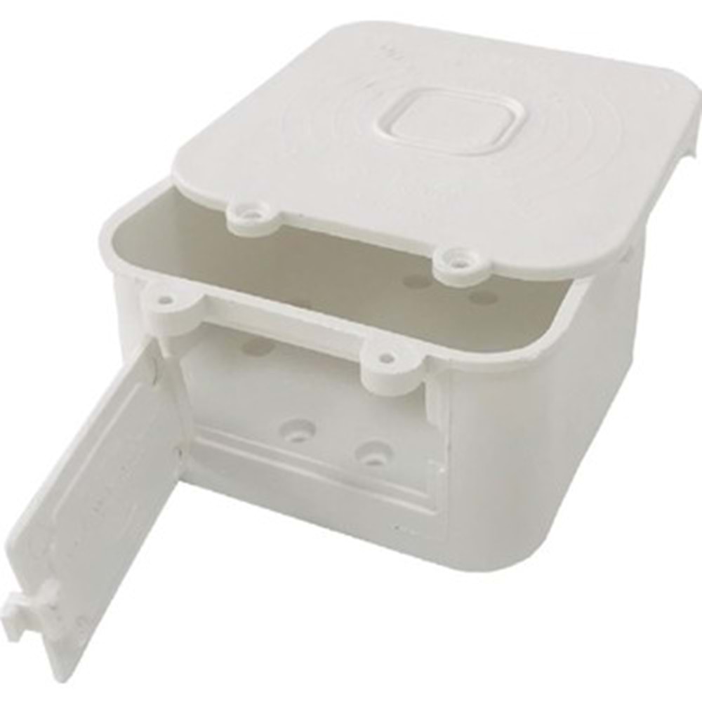 TRK-100 Kare Prof. Kamera Montaj Kutusu-Buatı (Beyaz)