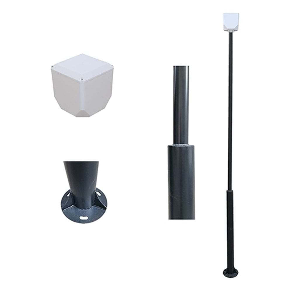 TRK-300-X+154 3 Metre Metal Kamera Direği 89x51x2MM ( TRK-154 Dahil )