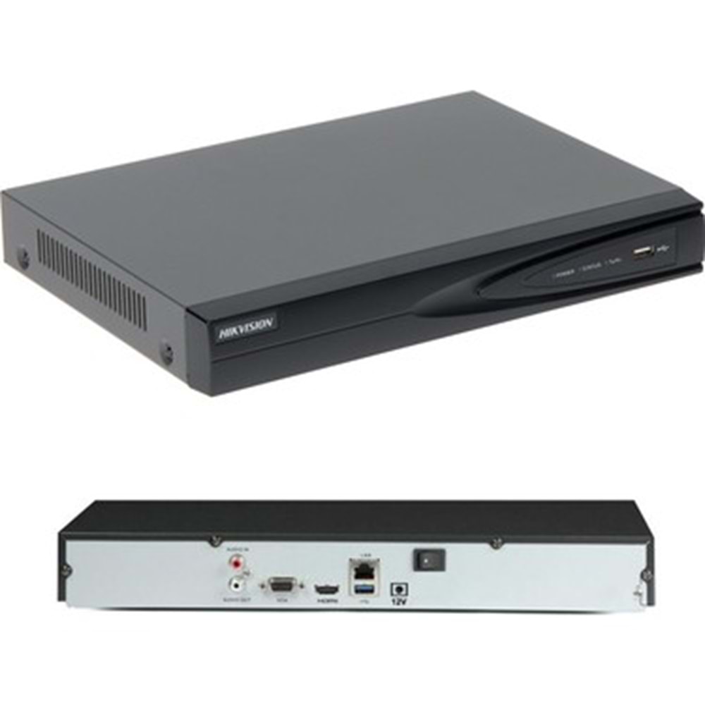 DS-7604NI-K1(B) 4 Kanal NVR Kayıt Cihazı