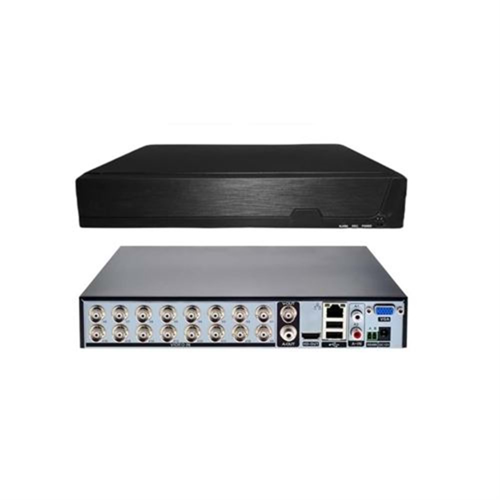 SM-7016 16 Kanal H265 Xmeye Hybrid XVR