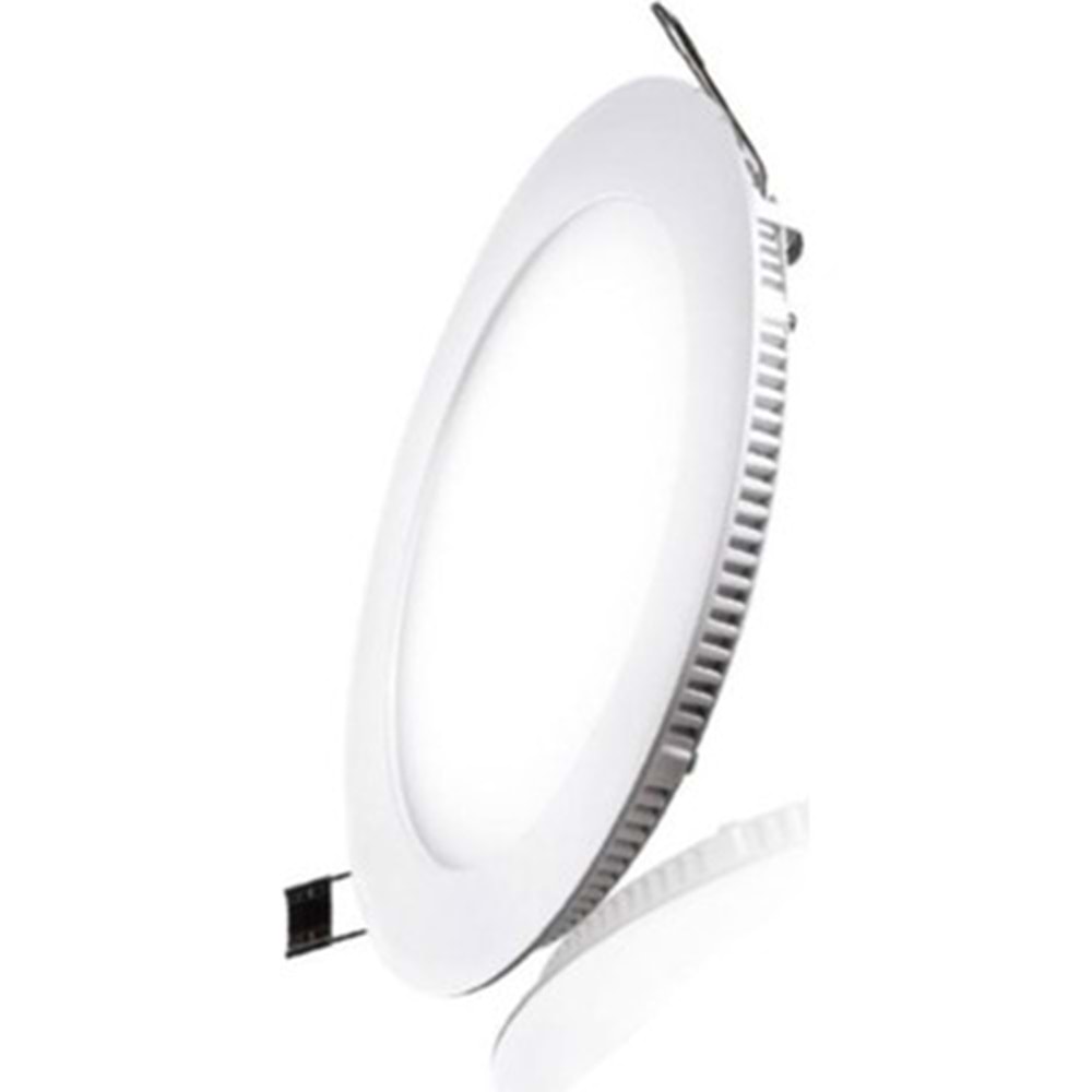 HLT 210120 12W YUVARLAK LED PANEL 6500K