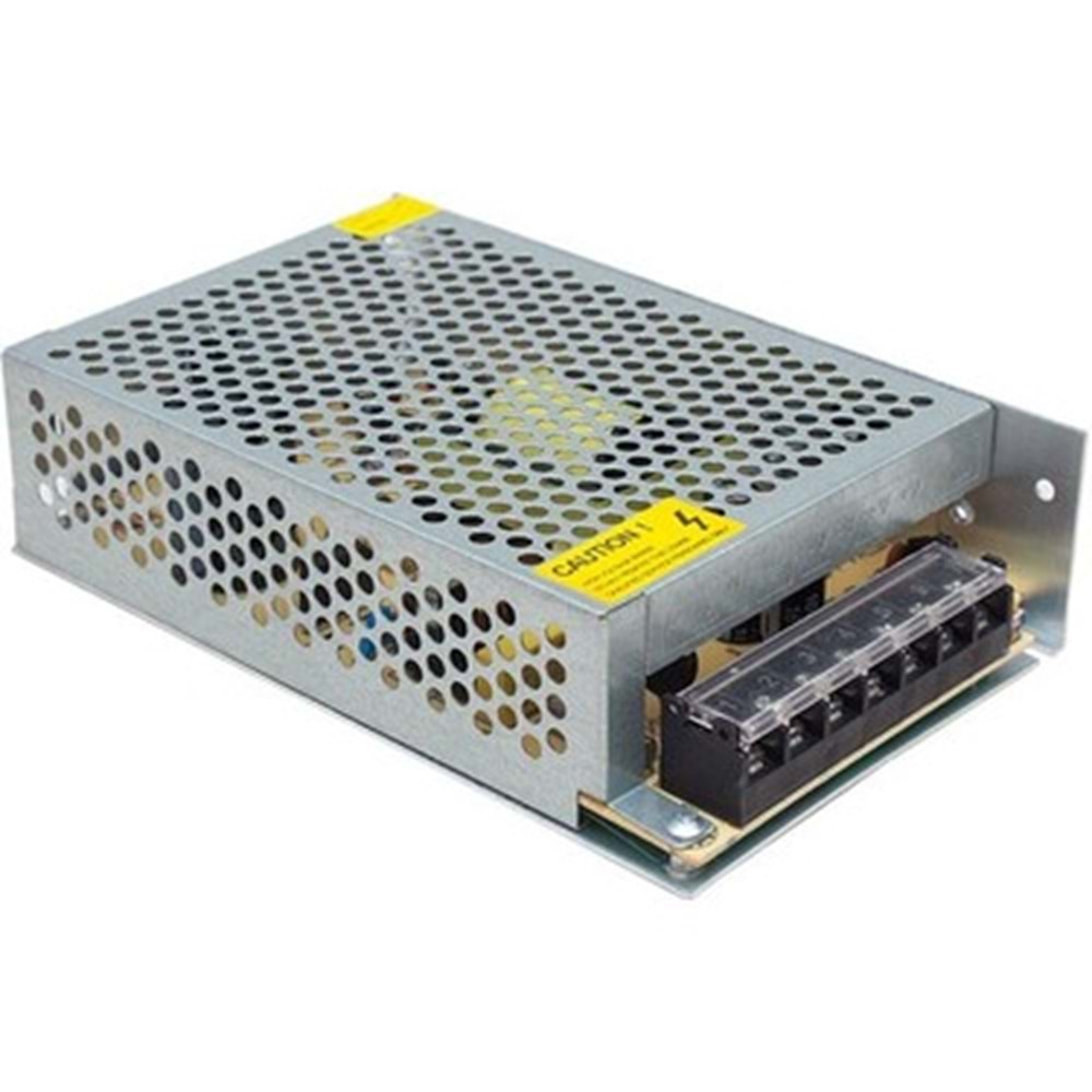 12 VOLT 10 AMPER 120 WATT METAL KASA LED TRAFO