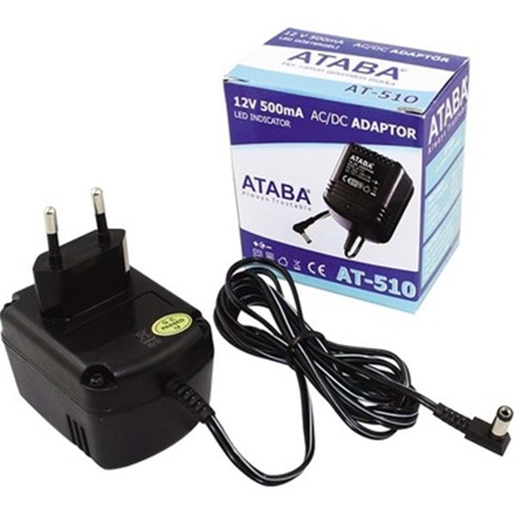 AT-510 12V 500mA Adaptör