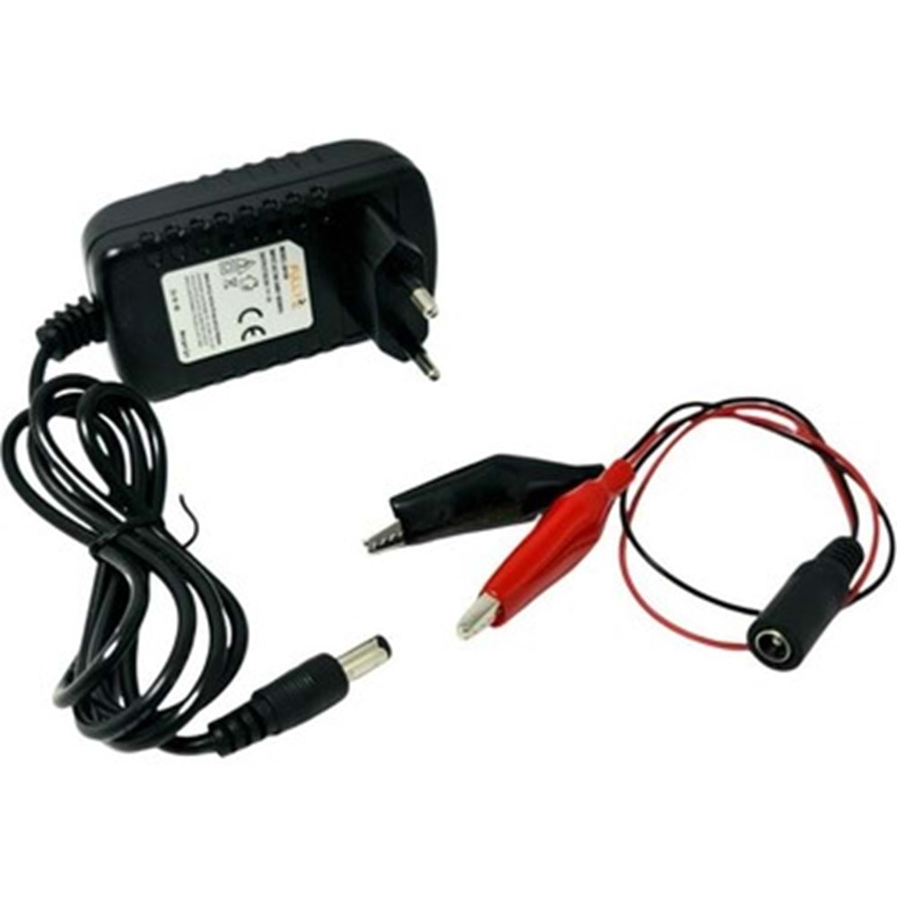 O-12100-1 12V 1A Akü Şarj Cihazı