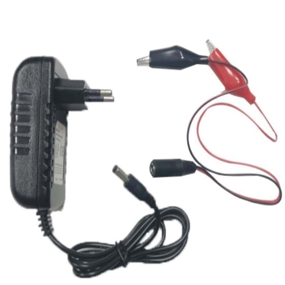 O-12200 12V 2A Akü Şarj Adaptörü