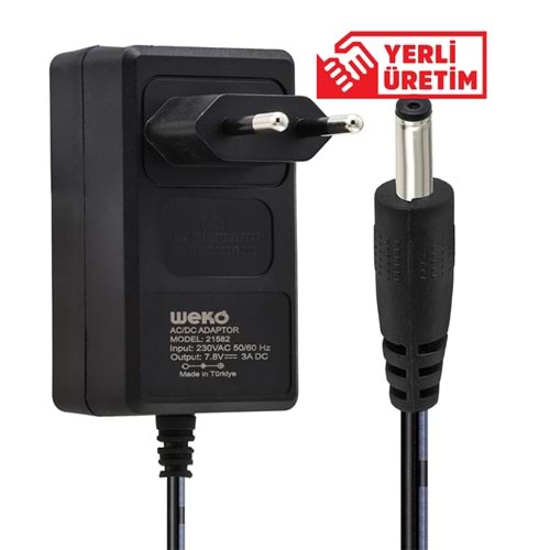 21582 7.8V 3A 3.5x1.35mm Yazar Kasa Adaptörü