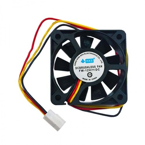 FAN-5010 50x50x10mm 12 V 3 Pin Kasa Fanı