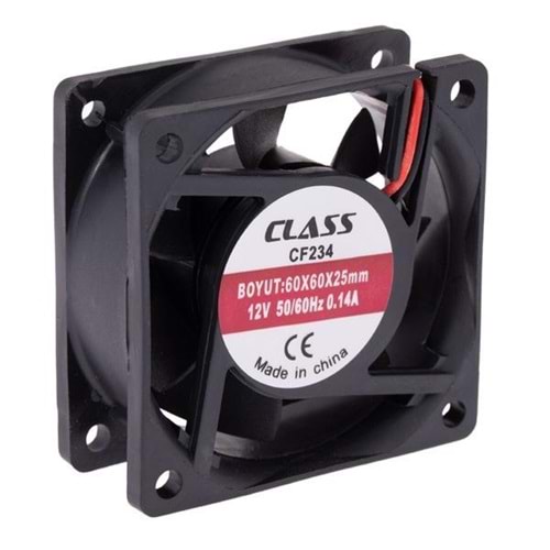 CF234 60x60x25 DC 12V Aksiyel Fan