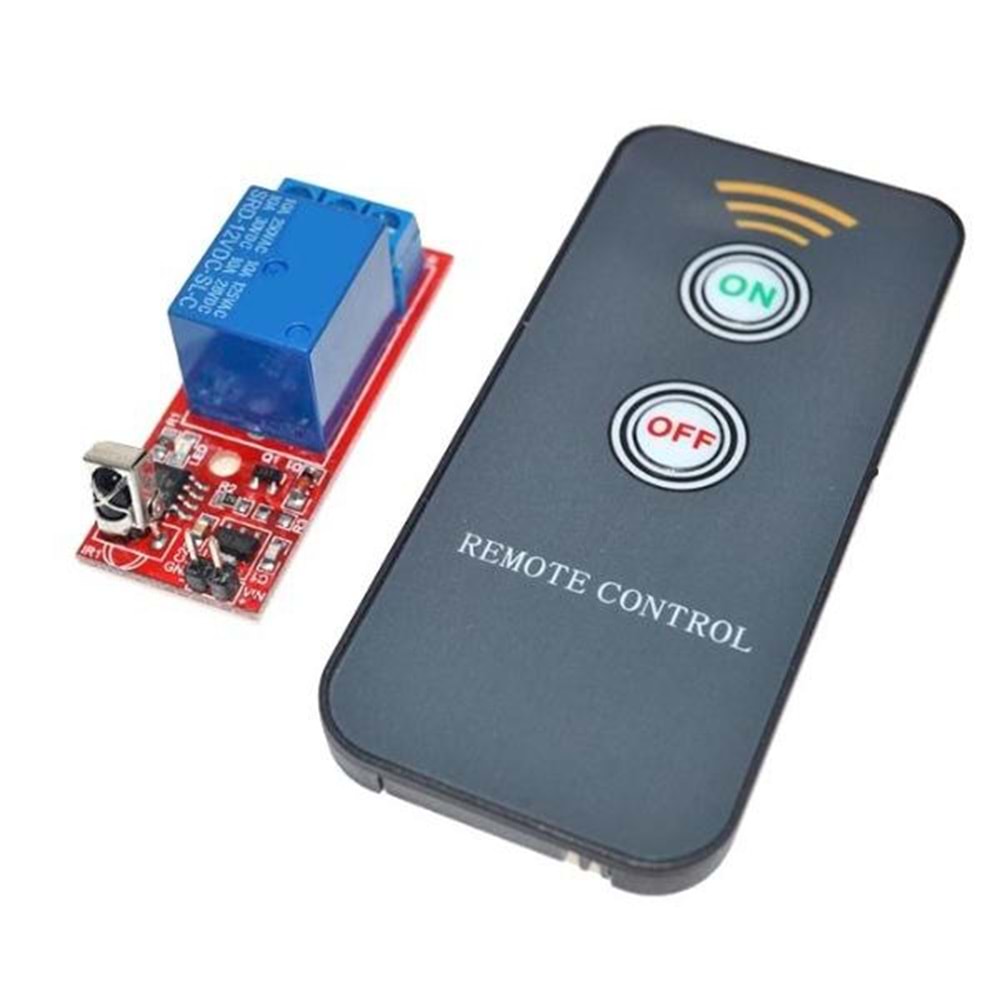 ARD-MDL 718-12V - 12V 1 KANAL ROLE MODÜLÜ-KUMANDALI